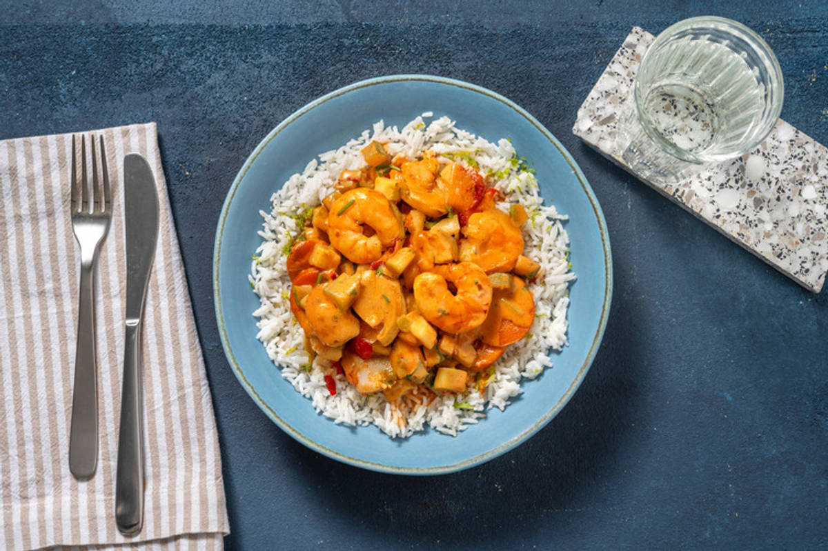 Double Prawn Thai Curry