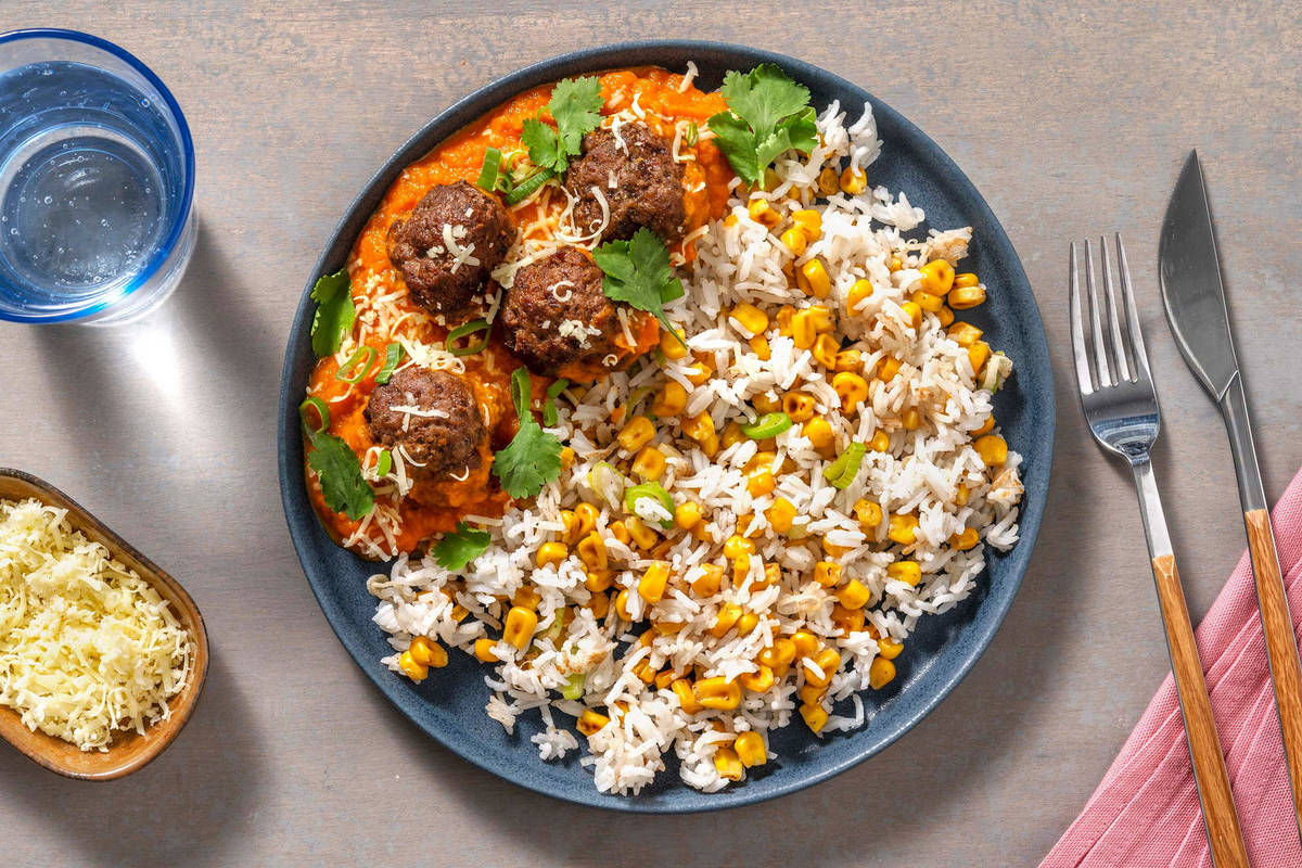 Albóndigas : boulettes de bœuf à la mexicaine