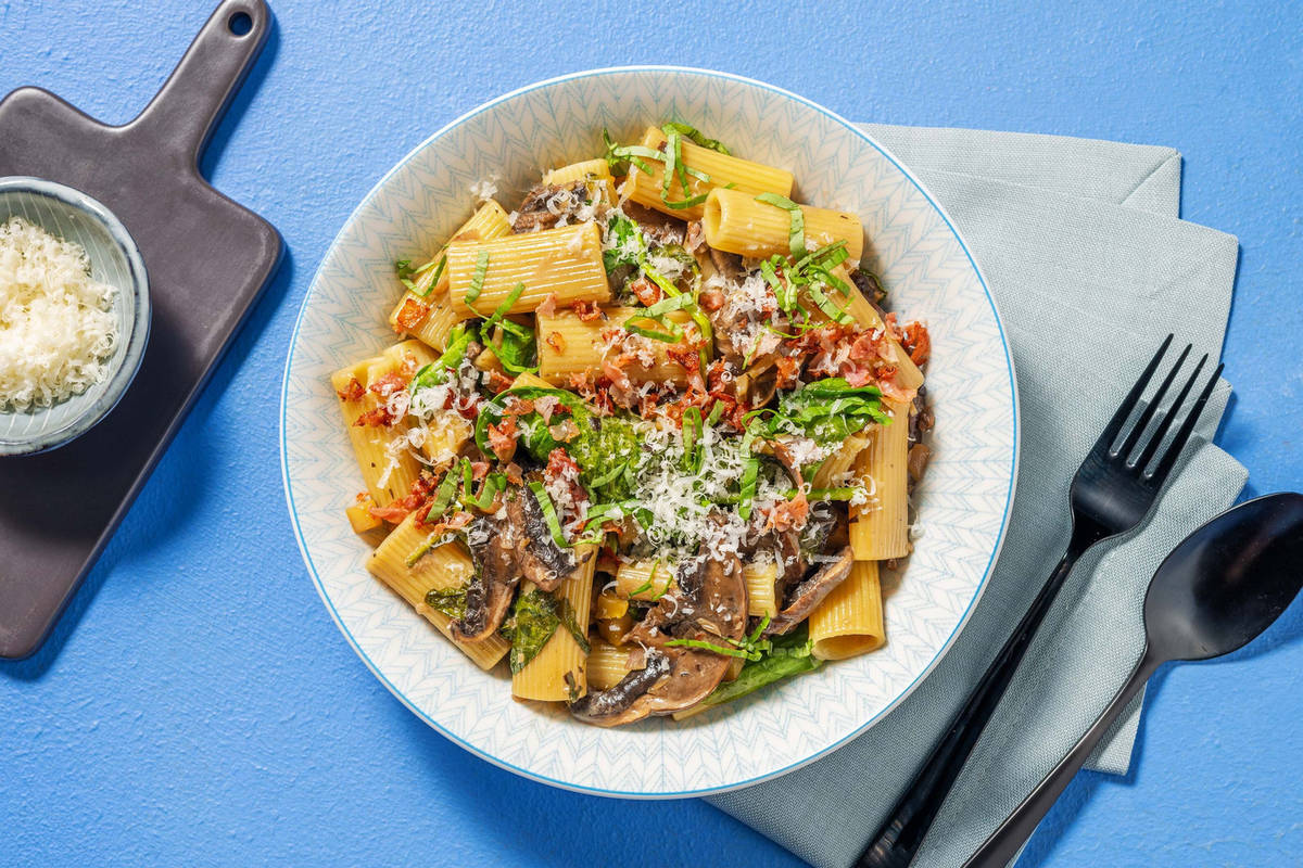 Krämig prosciuttopasta