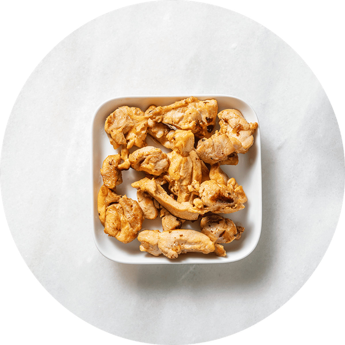 Émincé de cuisses de poulet en extra