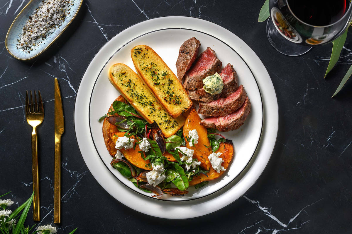 Saftig steak