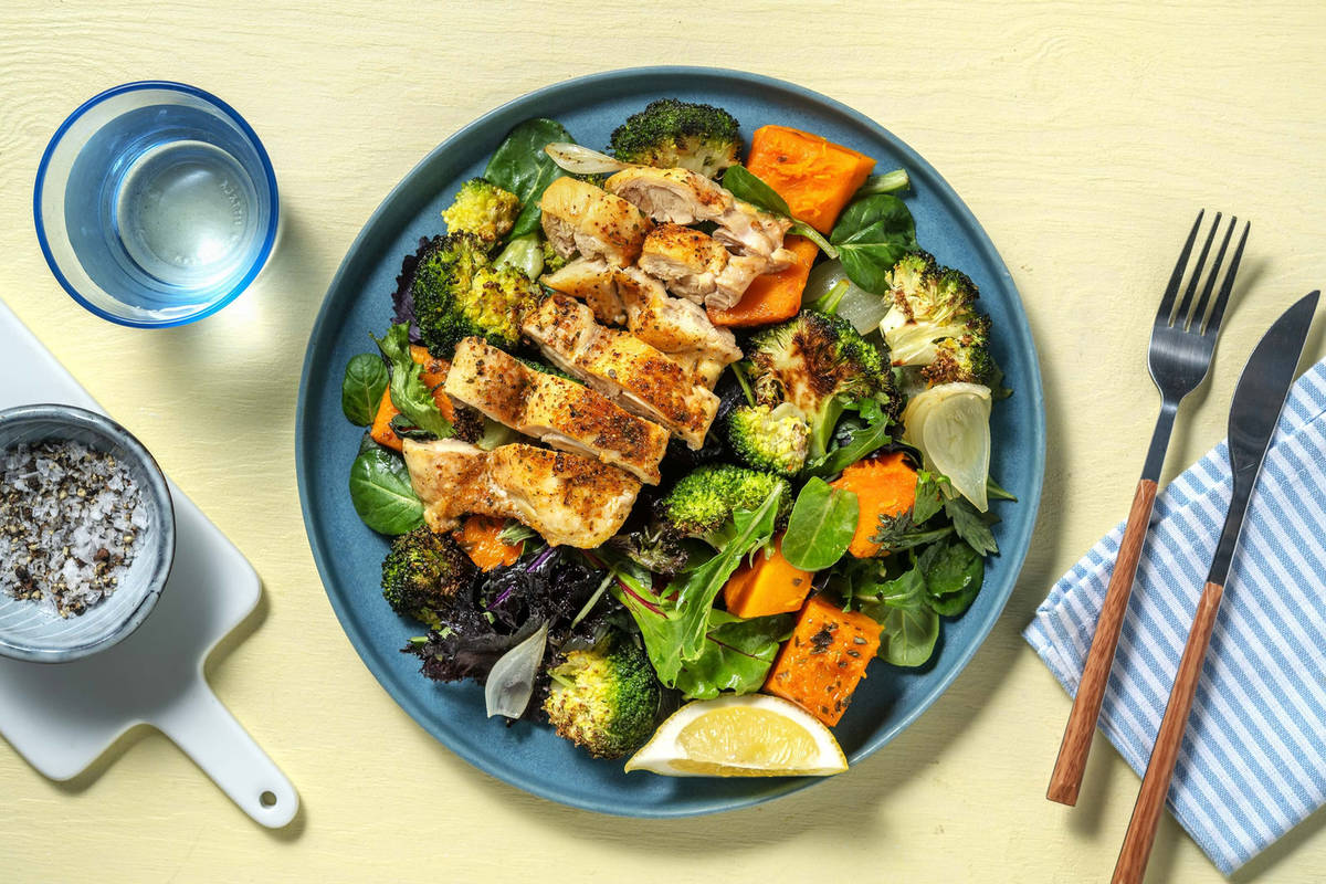 Pollo alle spezie asiatiche