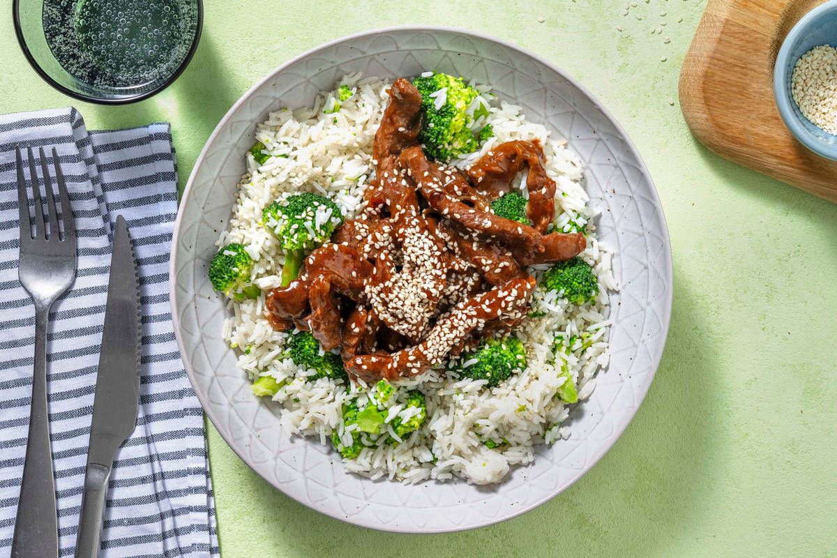 Bœuf sauté aux oignons à la chinoise