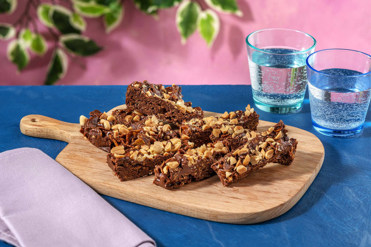 Cherry Peanut Butter Bars