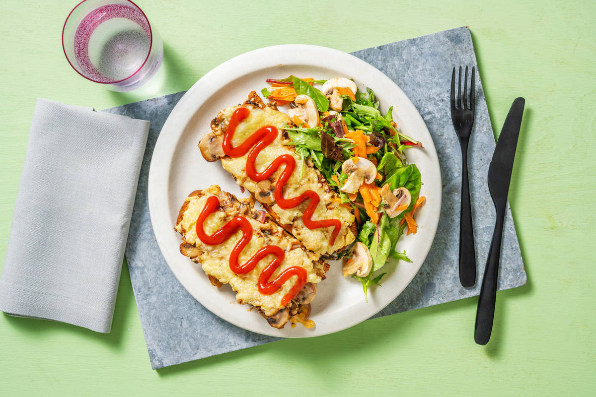 Zapiekanka polonaise aux champignons