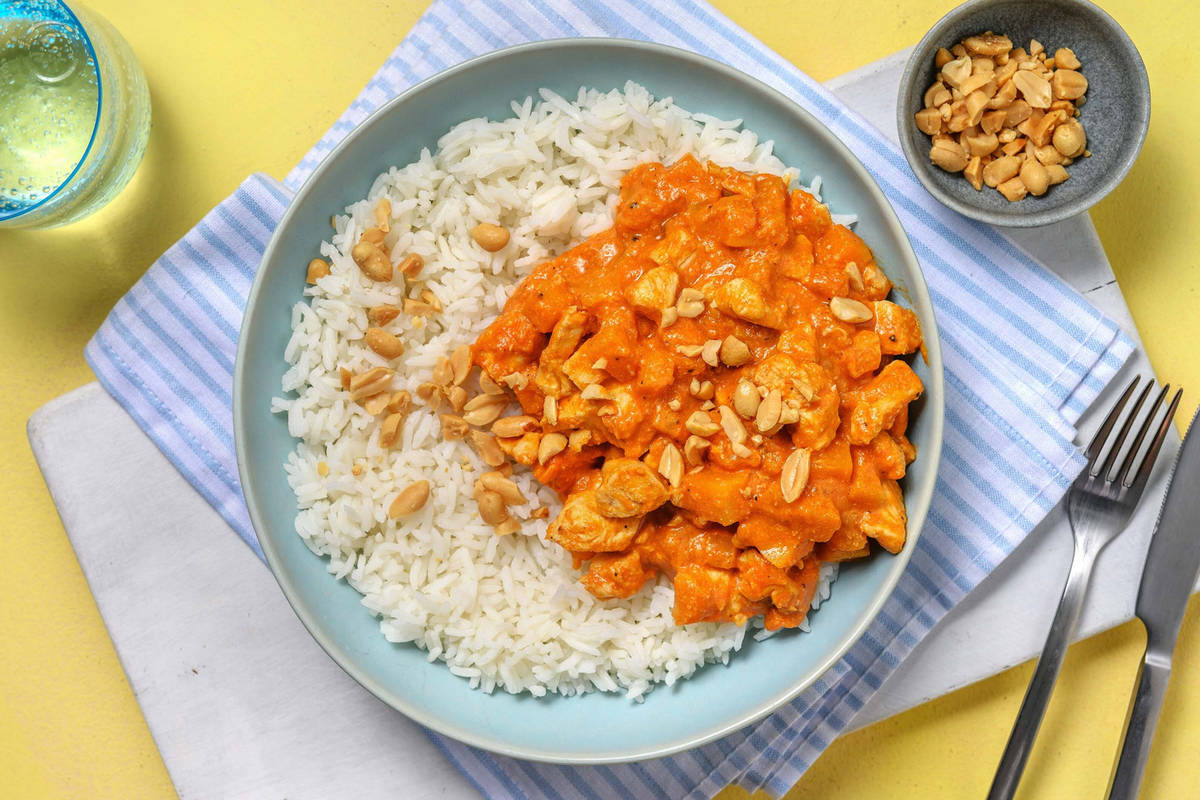 Poulet & carottes façon mafé