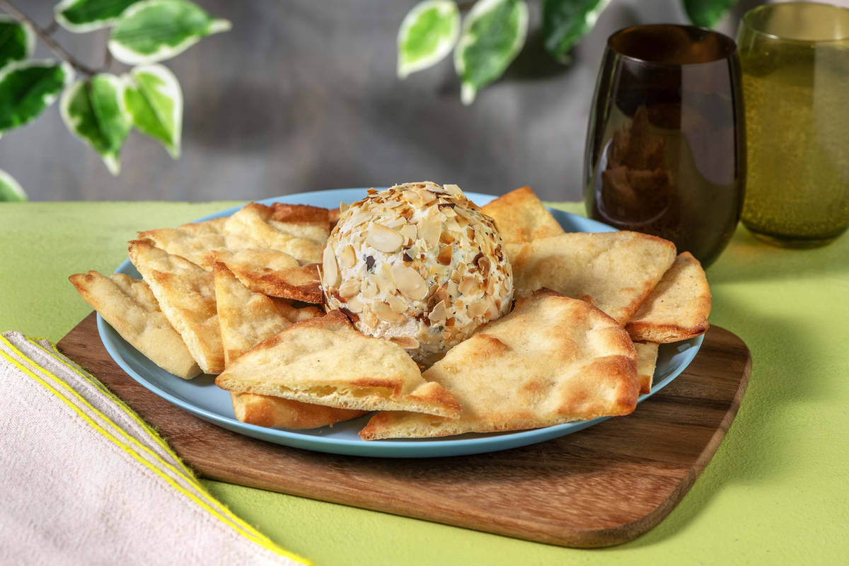 Savoury Herb Crusted Cheese Ball