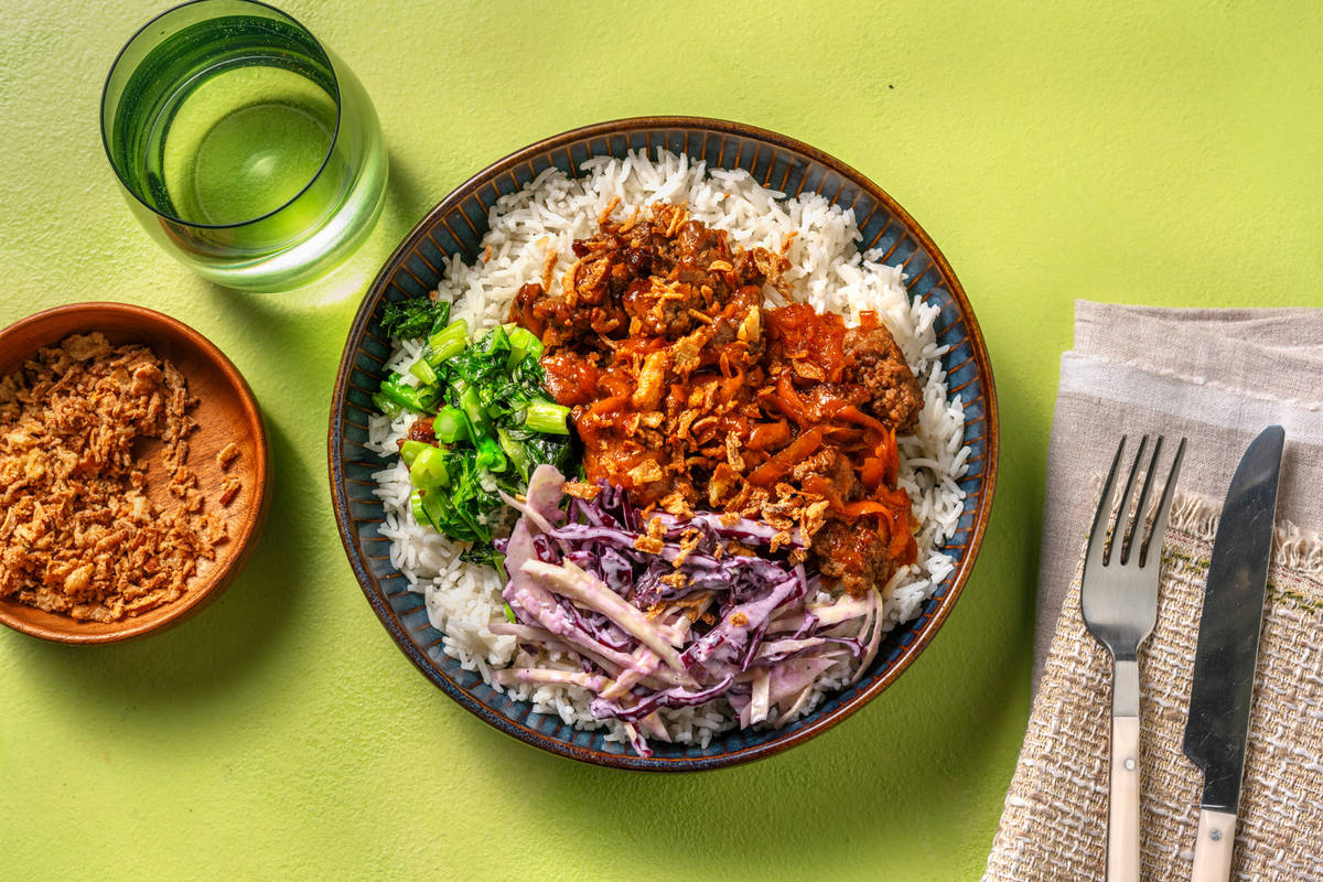 Umami Double Beef & Fragrant Rice Bowl