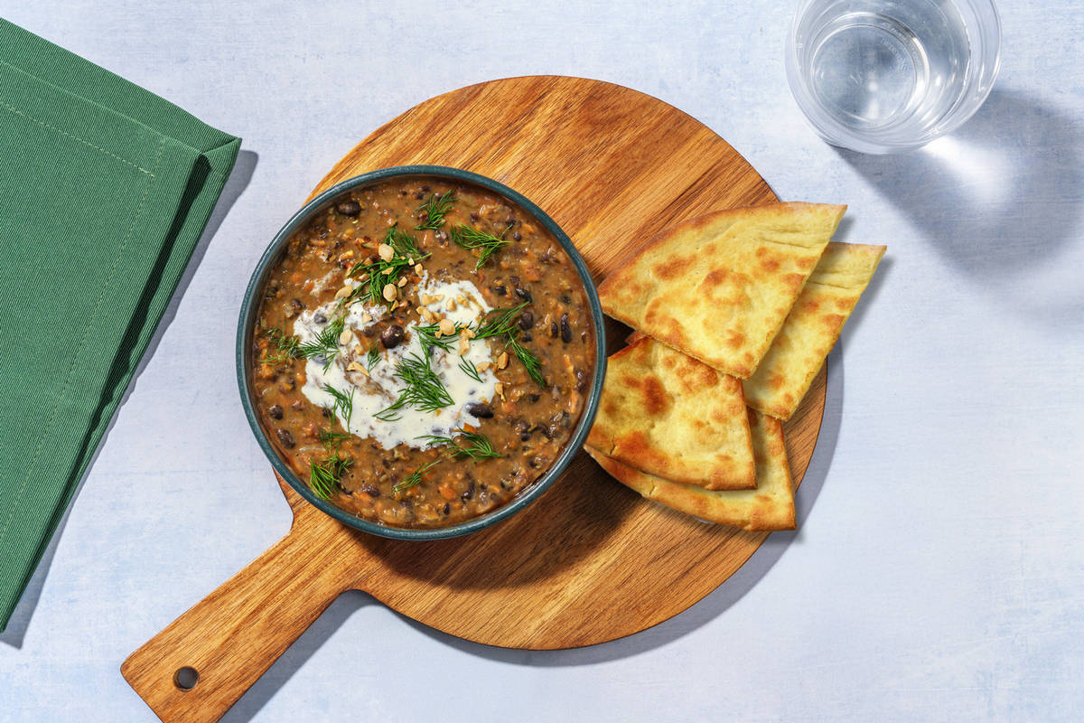 Rajma makhani : mijoté aux haricots noirs
