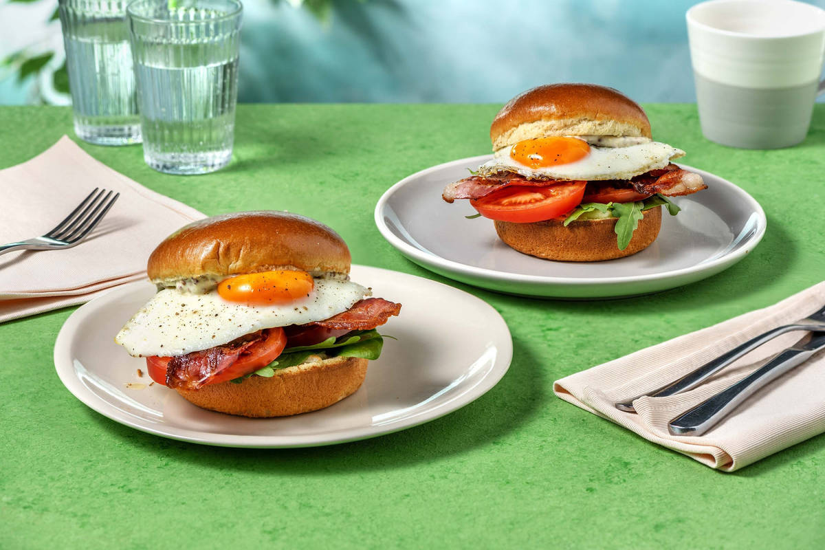 Ultimate Egg Bacon Sammies