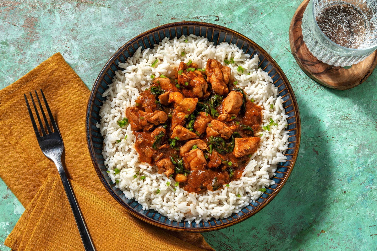 Chicken and Spinach Curry