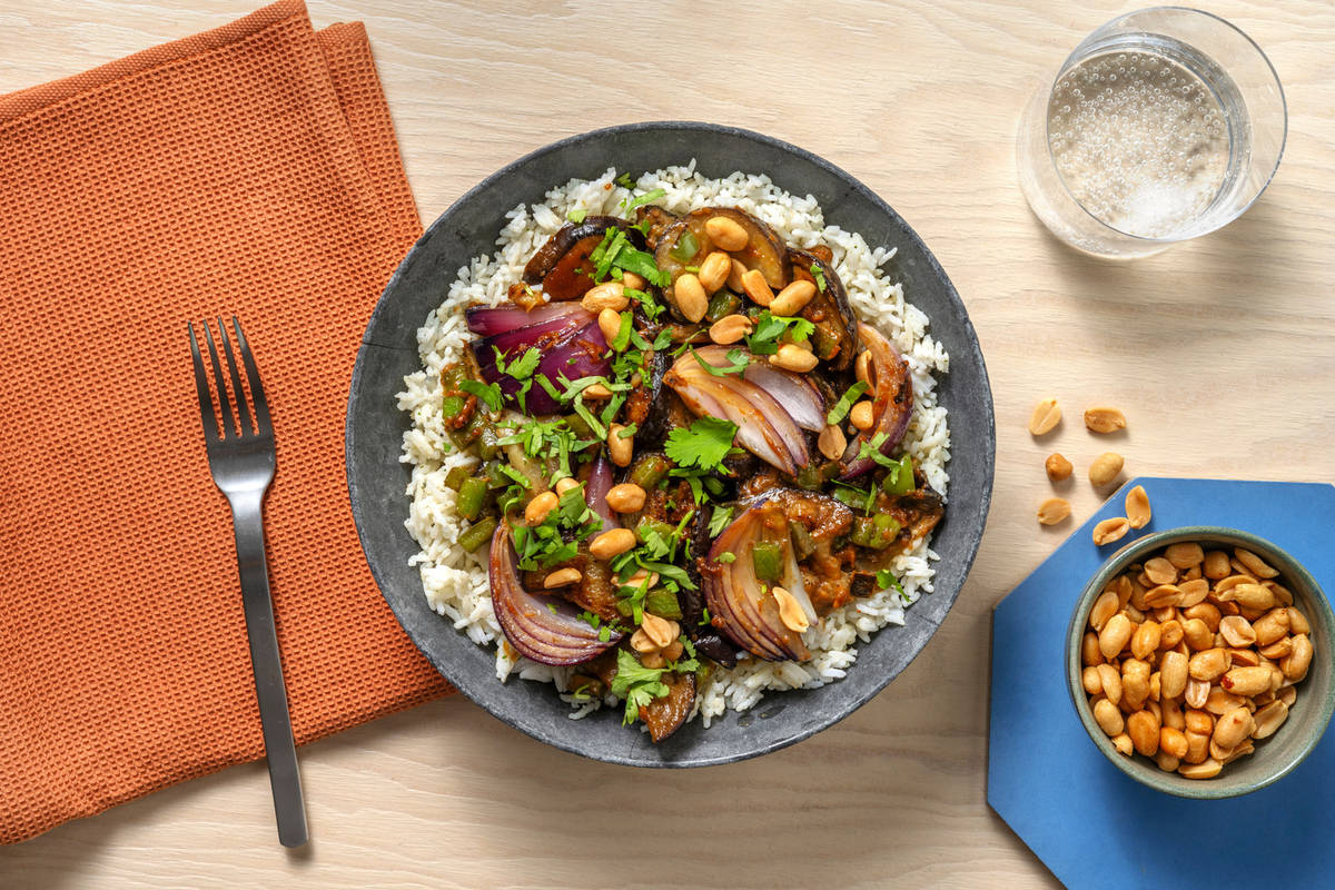 Wok de légumes façon Di San Xian