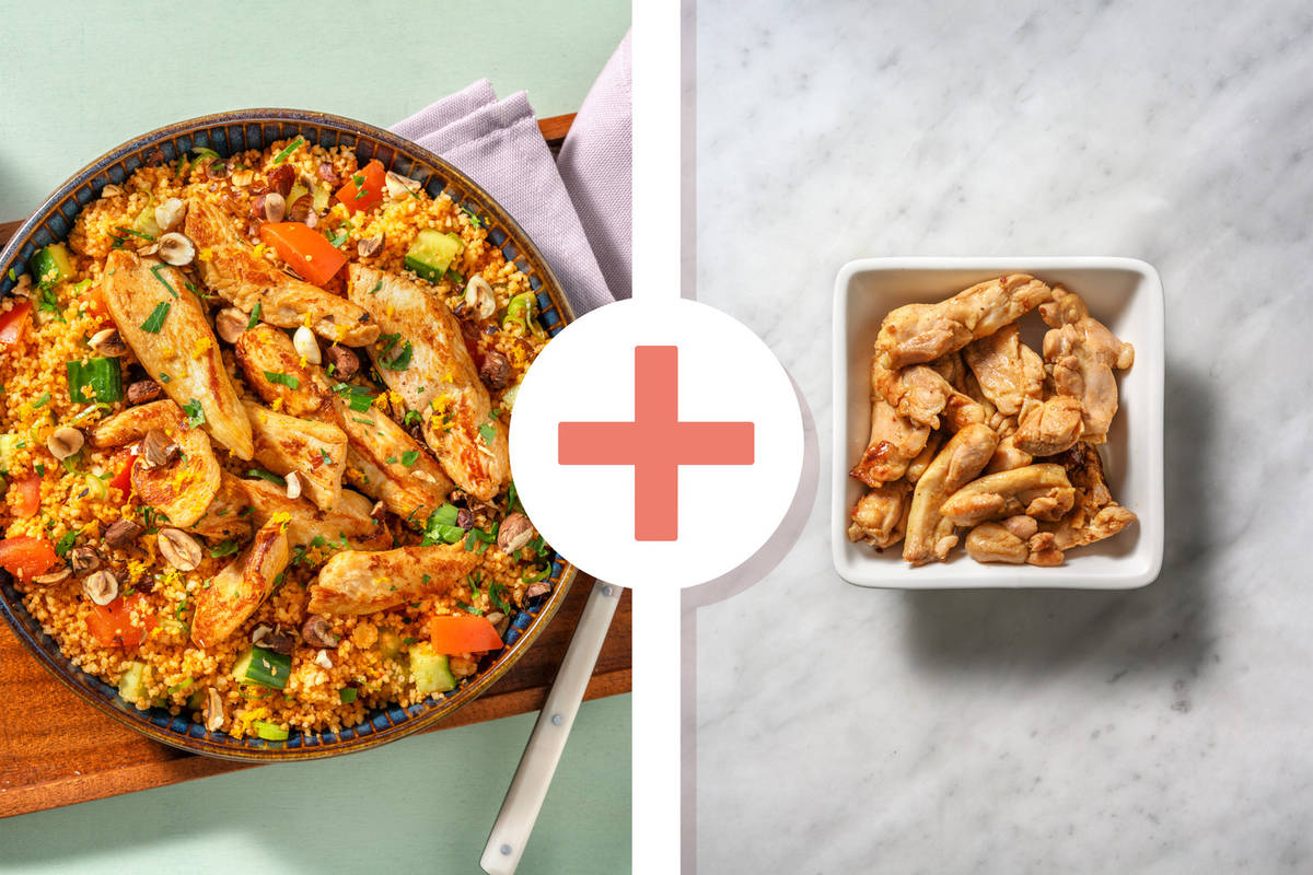 Straccetti di pollo all'arancia 