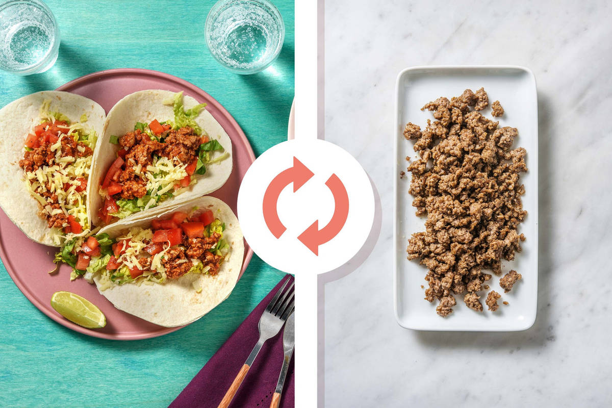 Tex-Mex Style Beef Mince Tacos