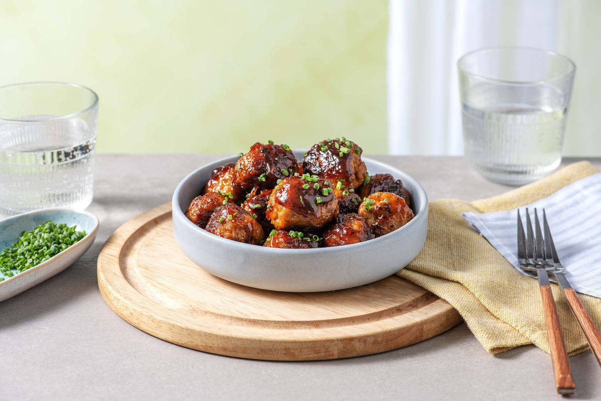 Sweet 'n' Sour Mini Meatballs