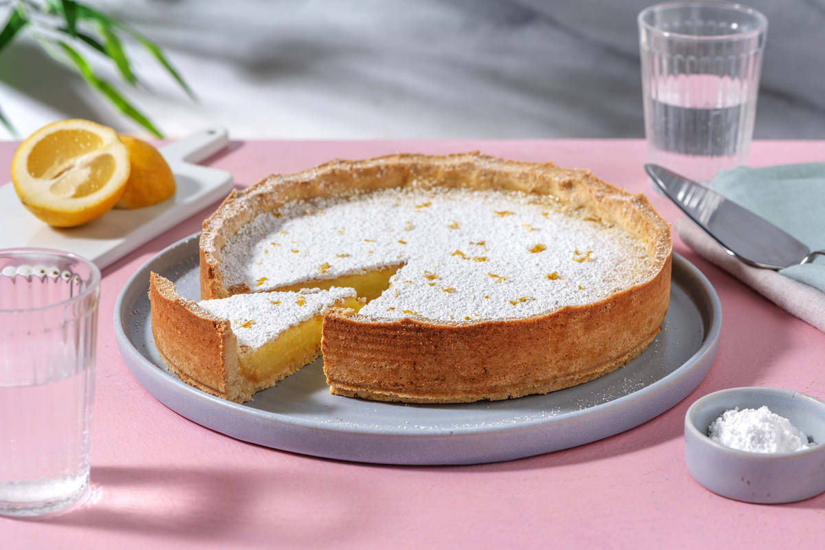 Tarte au citron maison