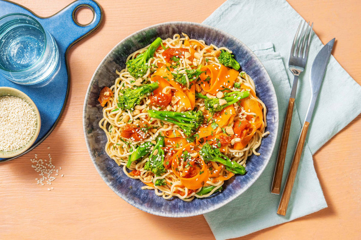 Salade fraîche de nouilles & broccolini