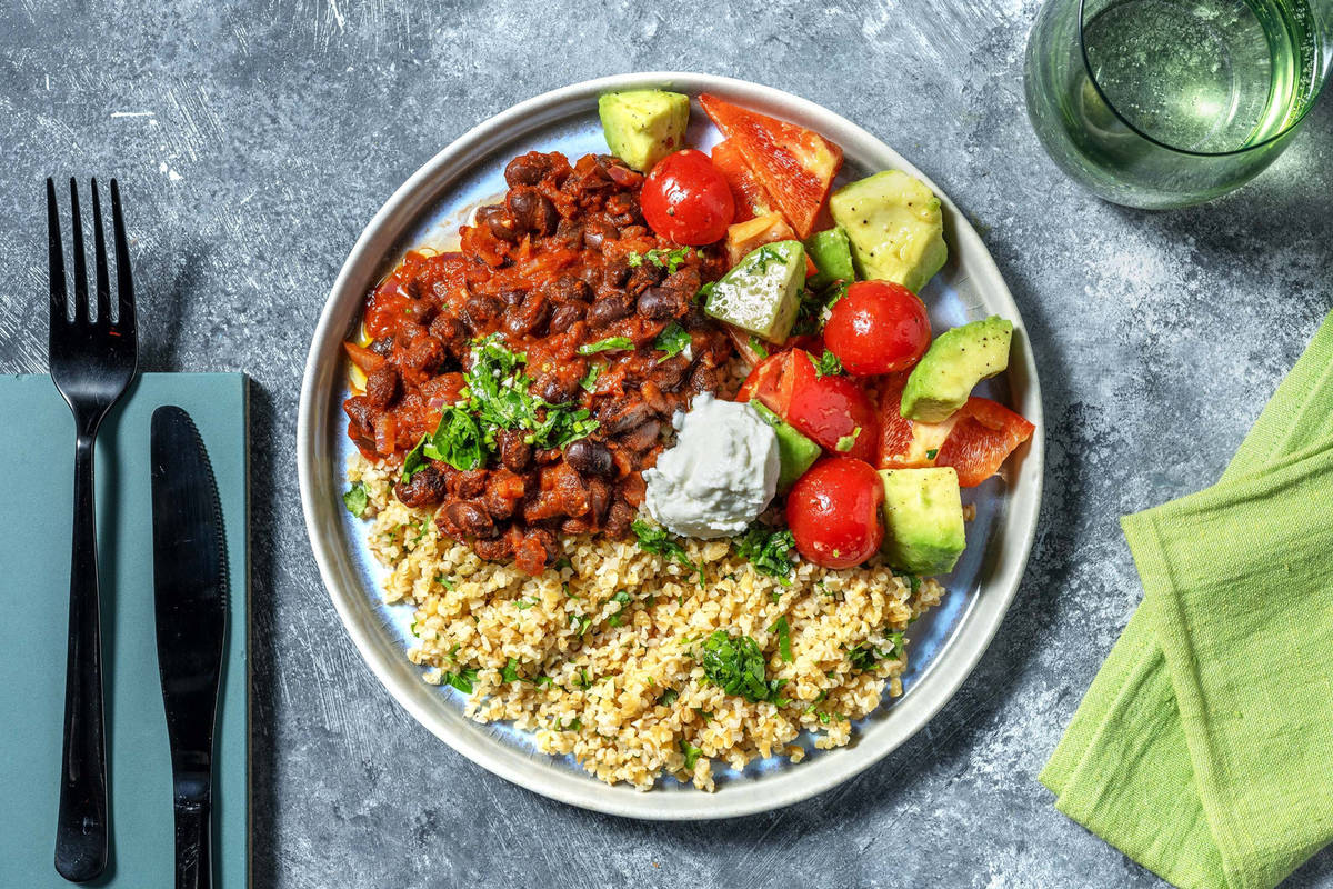 Vegetarisk böngryta 