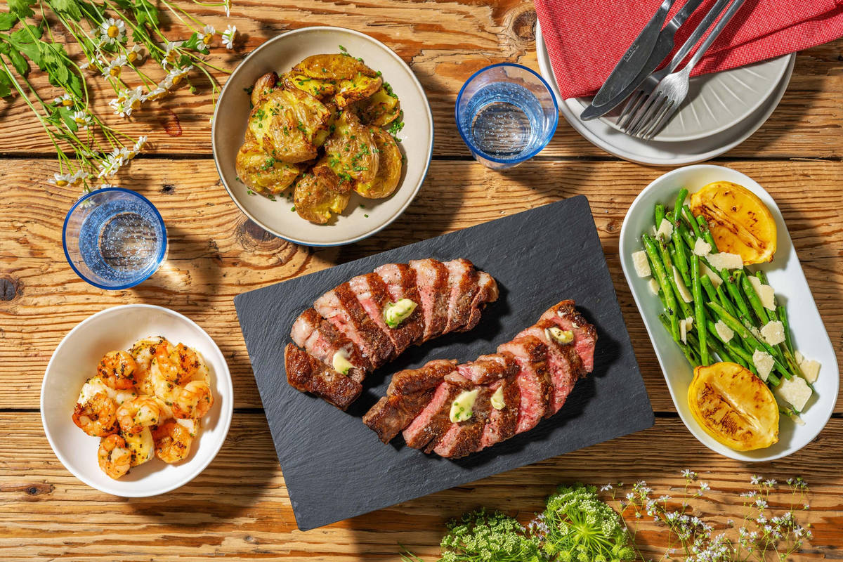 Amerikansk surf and turf