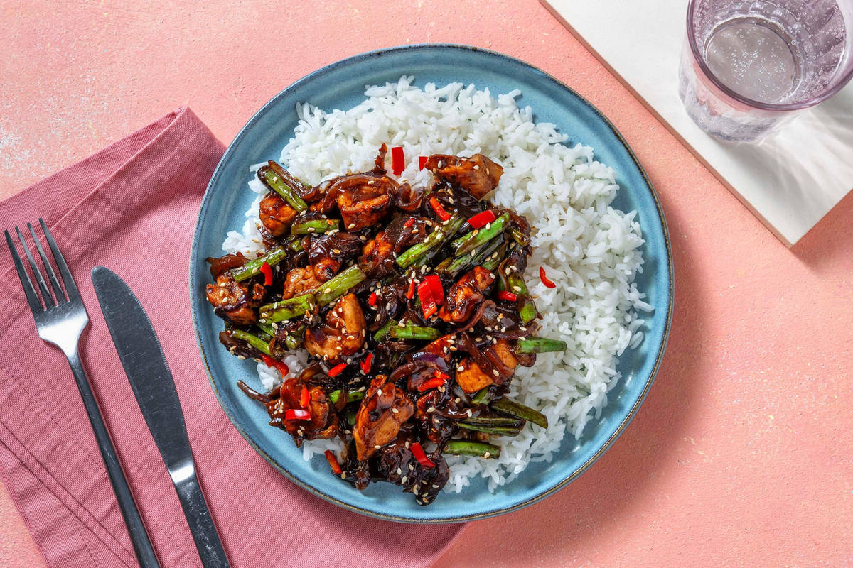 Teriyaki Sesame Chicken Breast