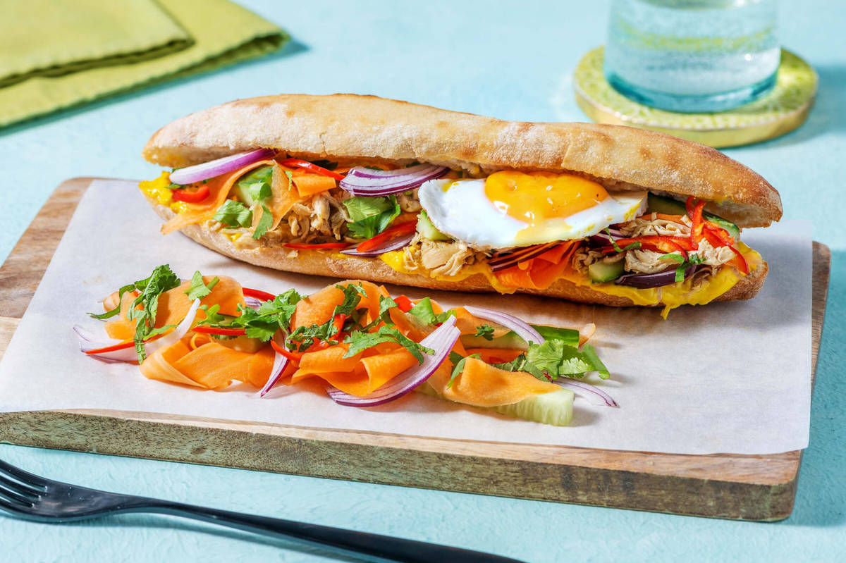 Vietnamesisk kyllinge-bánh mì