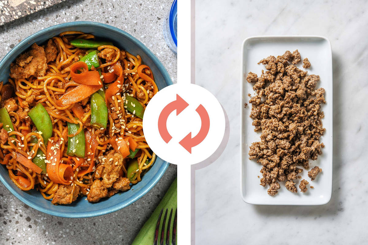 Thai Inspired Beef and Noodle Stir-Fry