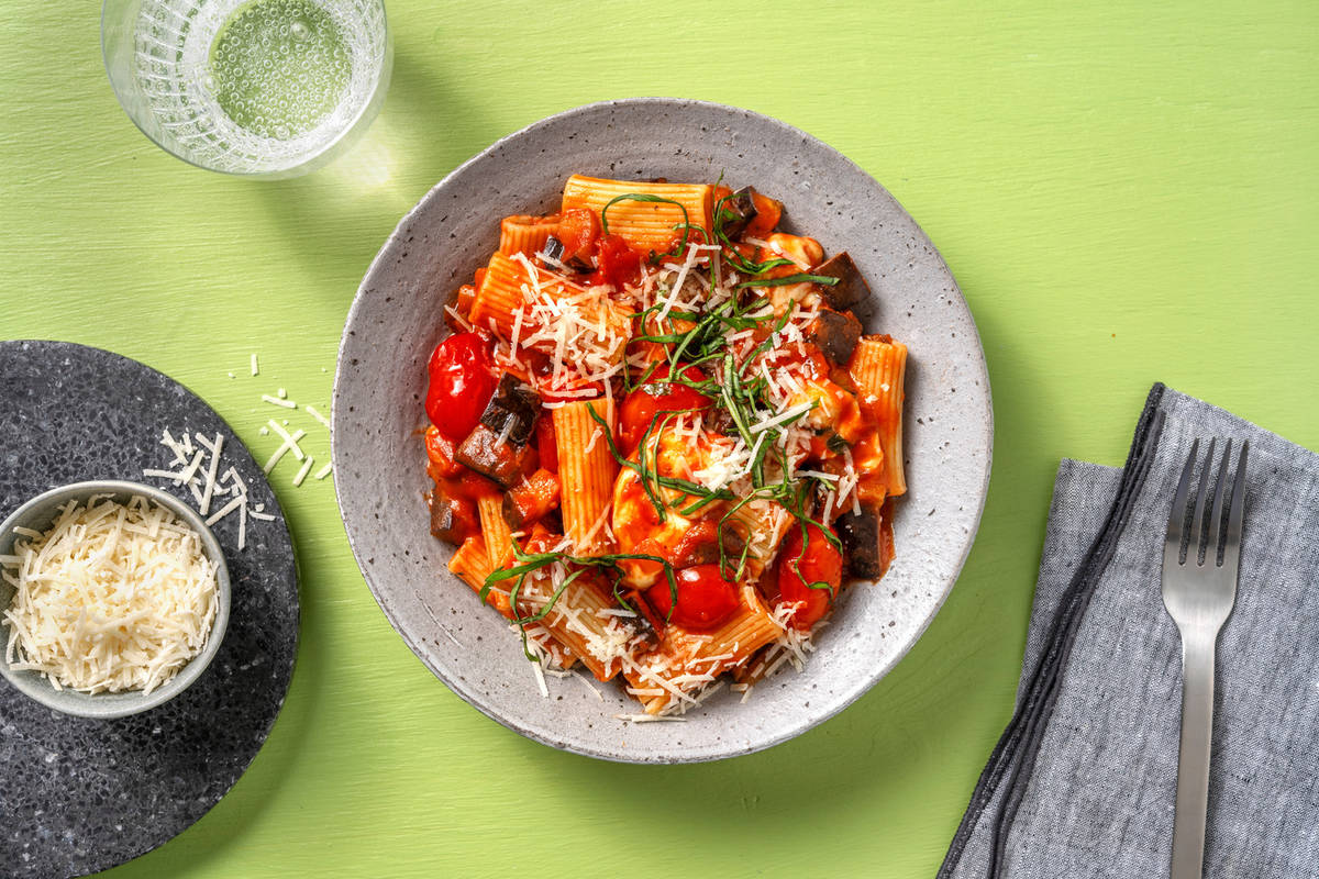 Rigatoni alla norma