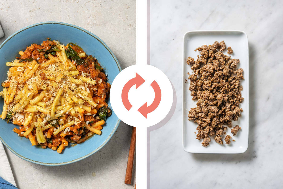 Beef Pastitsio Style Pasta