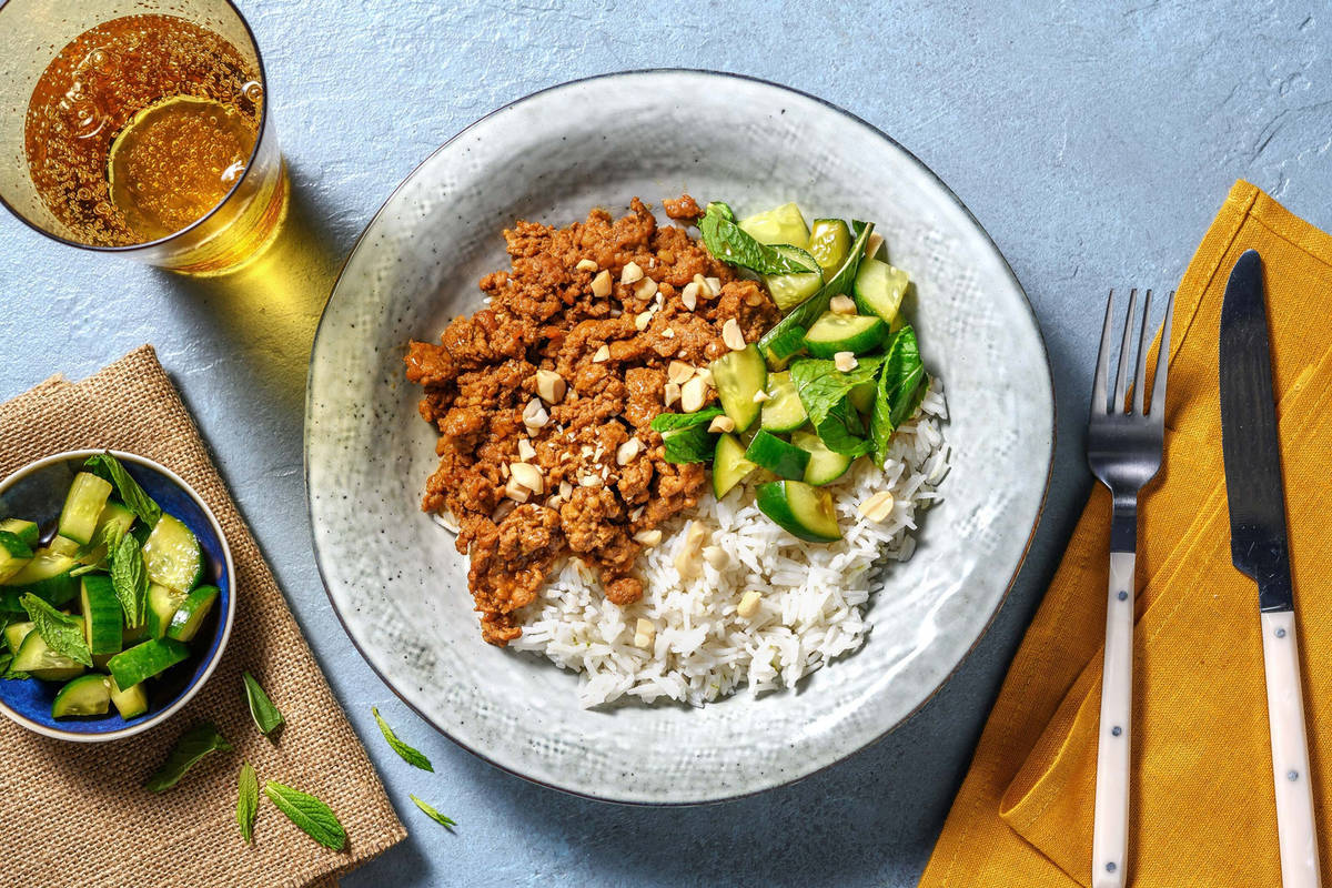 Thai Larb Style Pork Salad