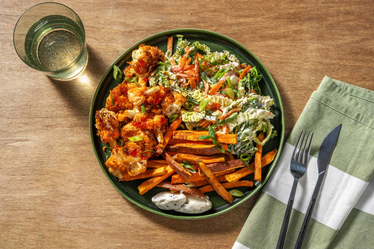 Spicy pankoblomkål