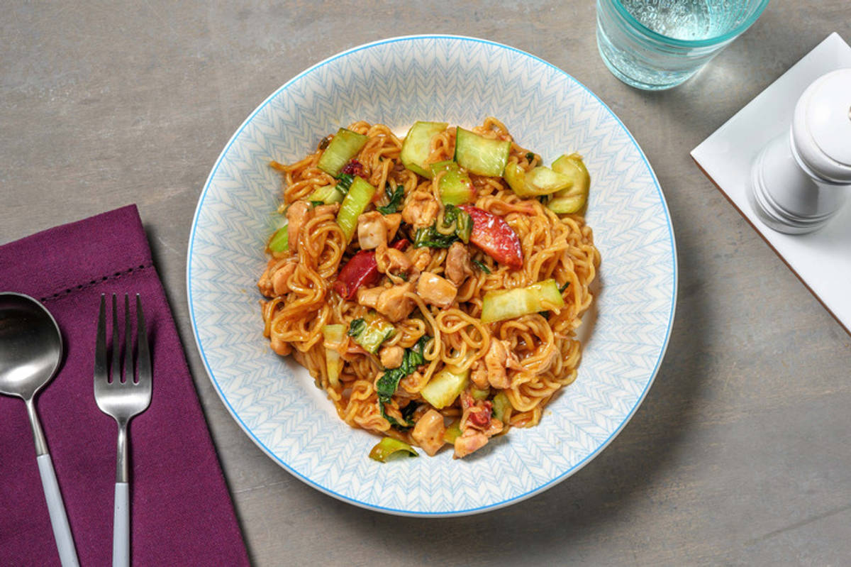 Chicken and Plum Stir-Fry