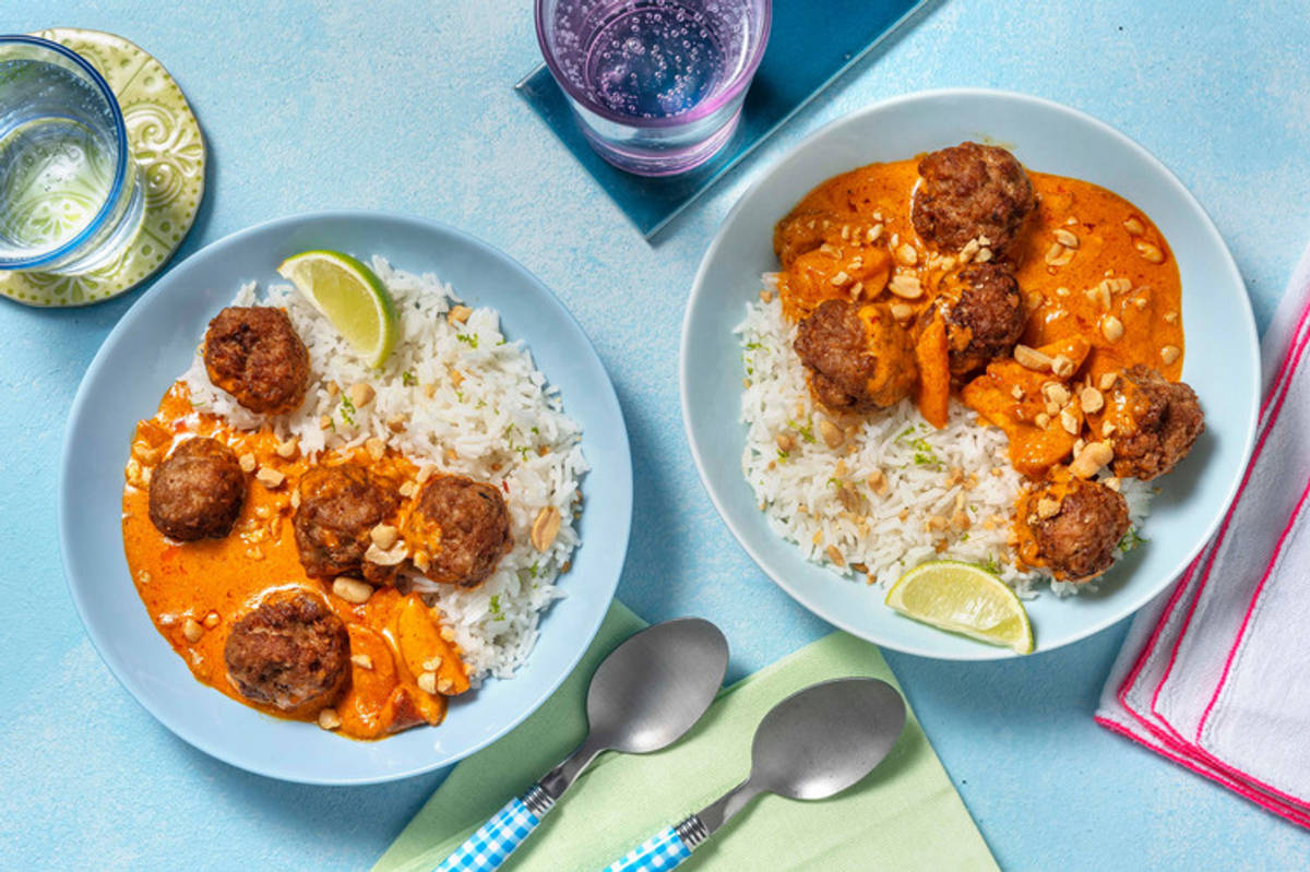 Pork Meatball Massaman Curry