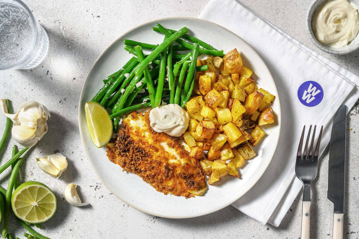 Indian Inspired Crusted Sea Bass