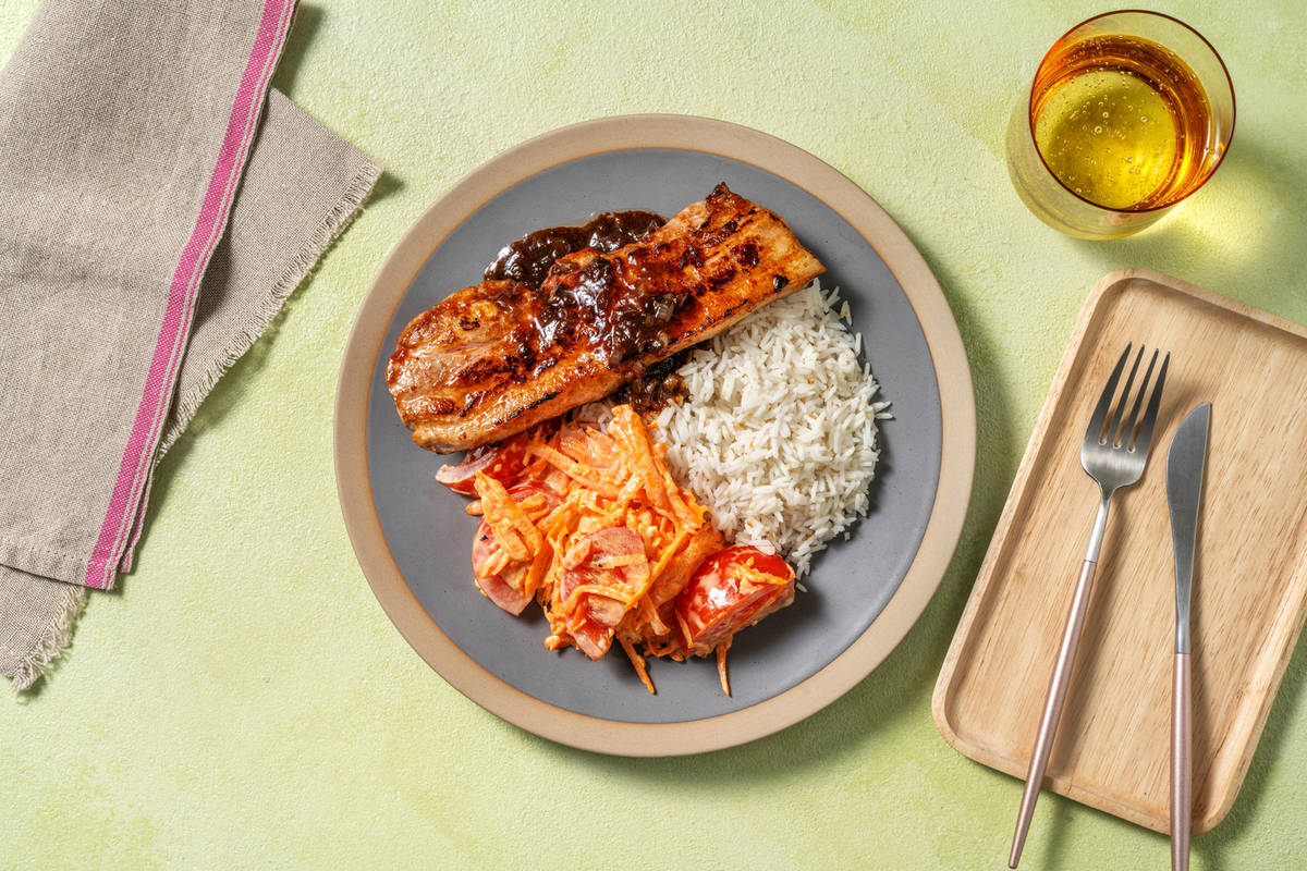 Porc caramélisé au gingembre façon Shogayaki