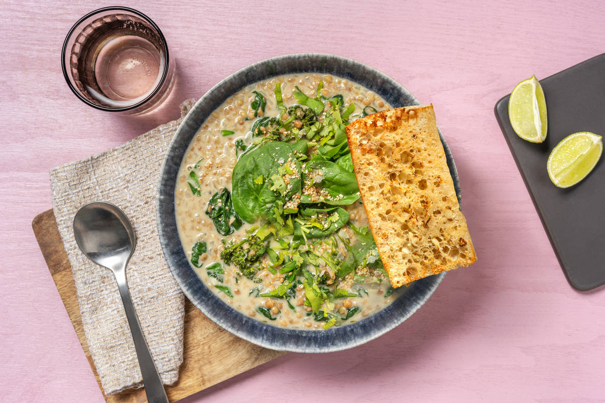 Monggo philippin : lentilles au lait de coco