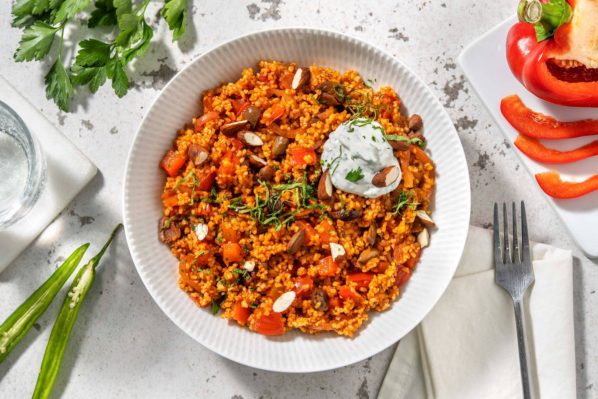 Boulgour façon pilaf à la libanaise