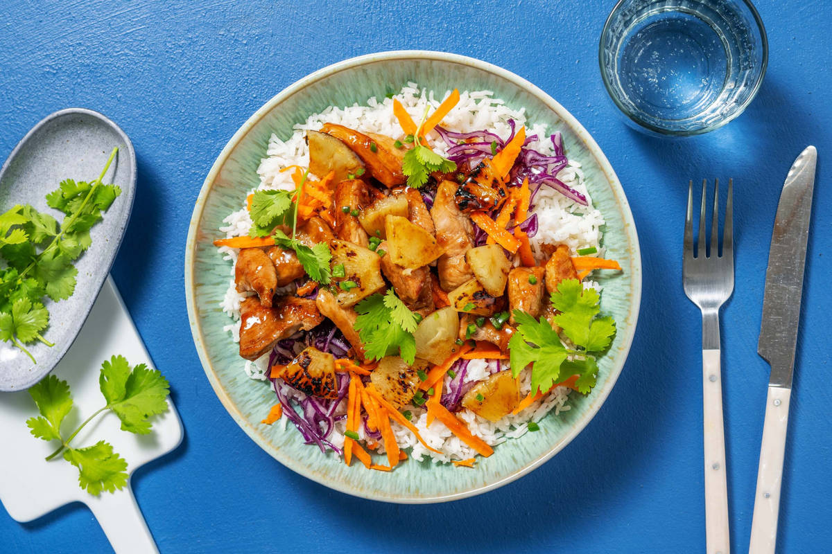 Hawaiiansk fläskbowl