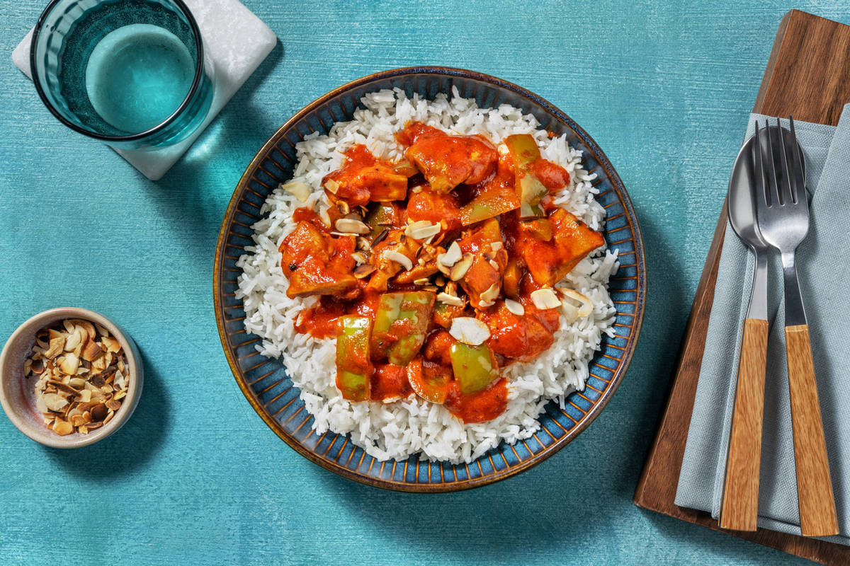 Chicken and Pepper Rogan Josh Style Curry 