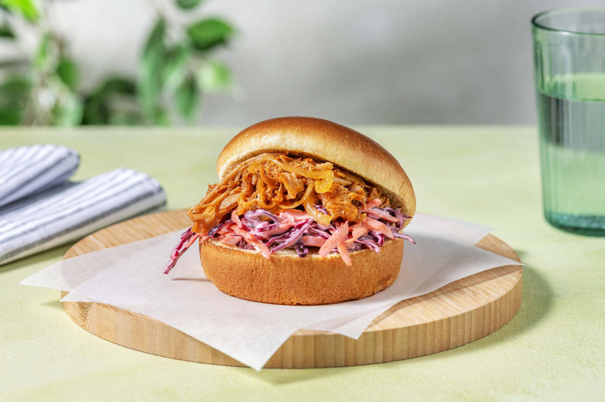 Pulled pork sandwich