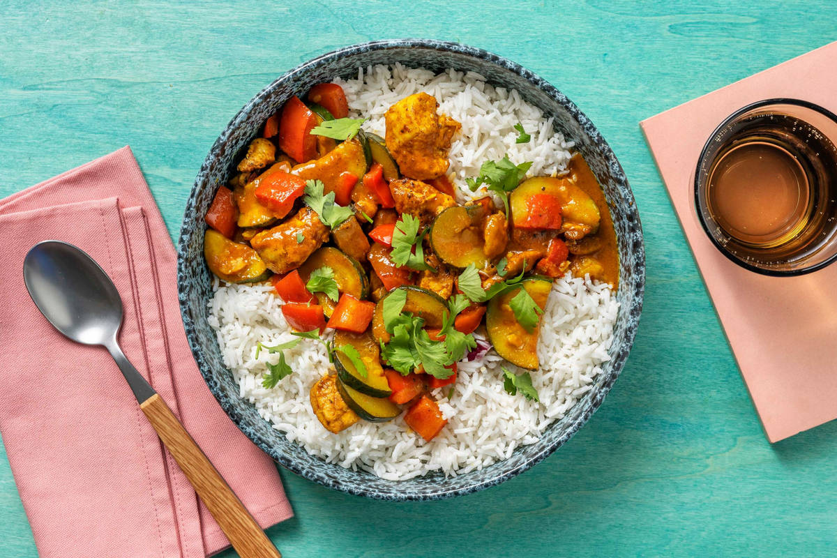 Mango Chutney Double Chicken Curry