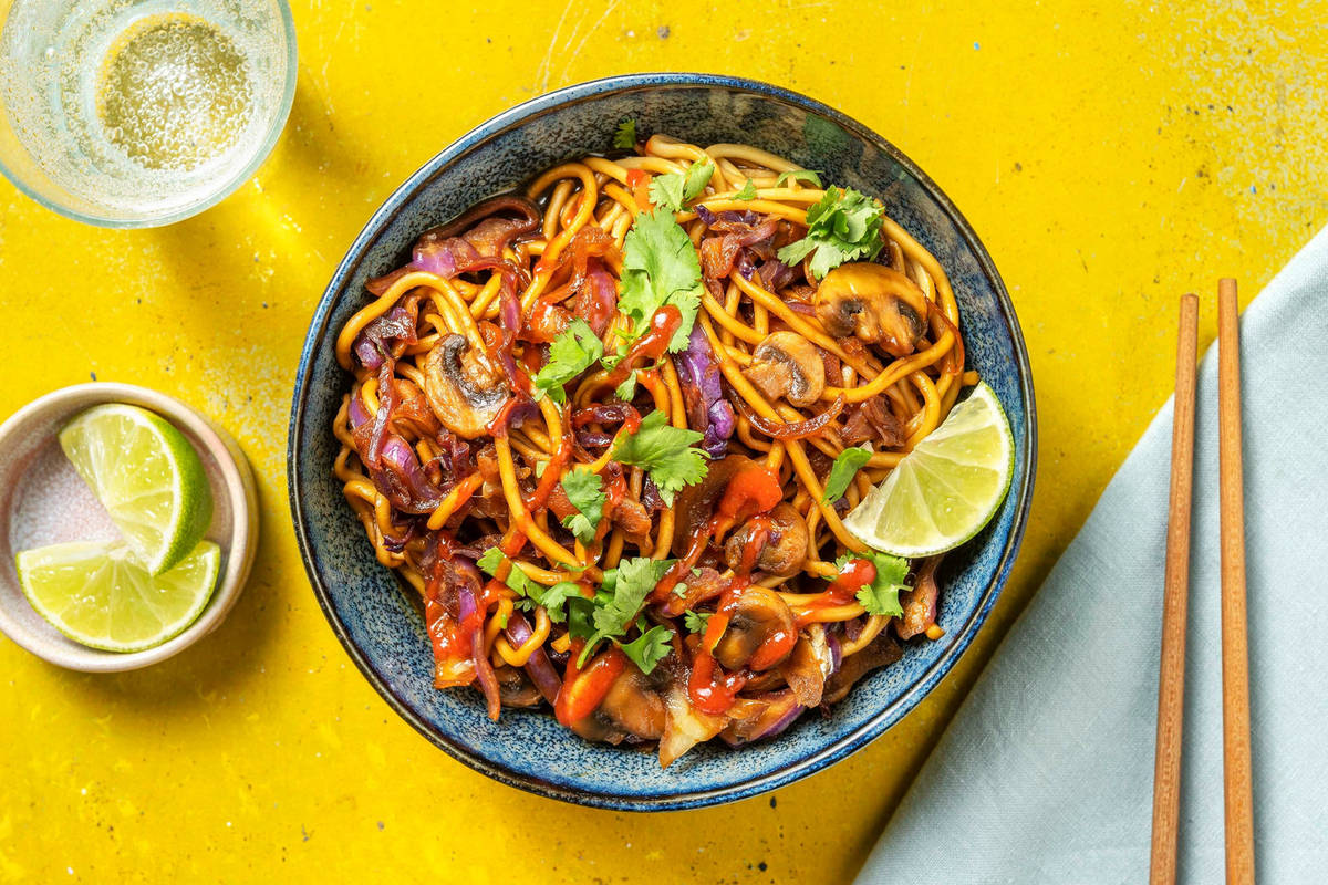 Veggie Pancit Inspired Noodles