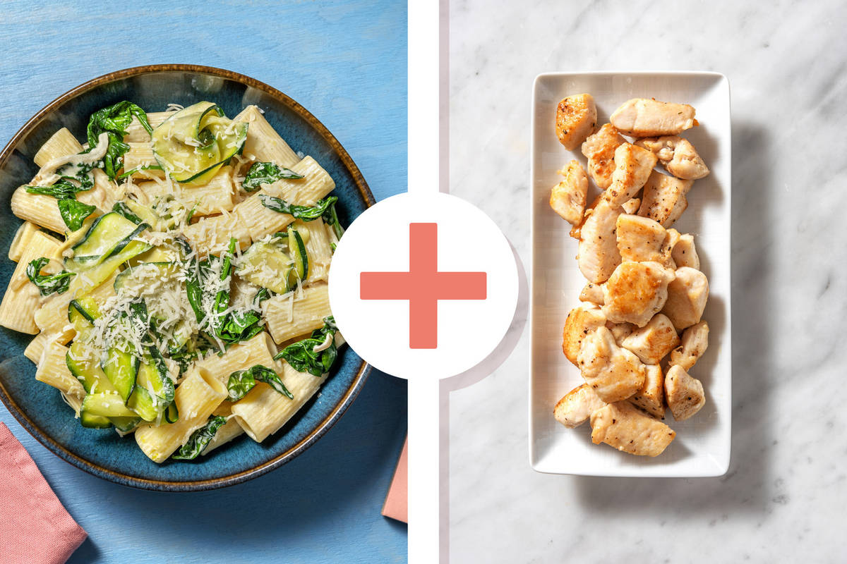 Creamy Chicken Breast Rigatoni