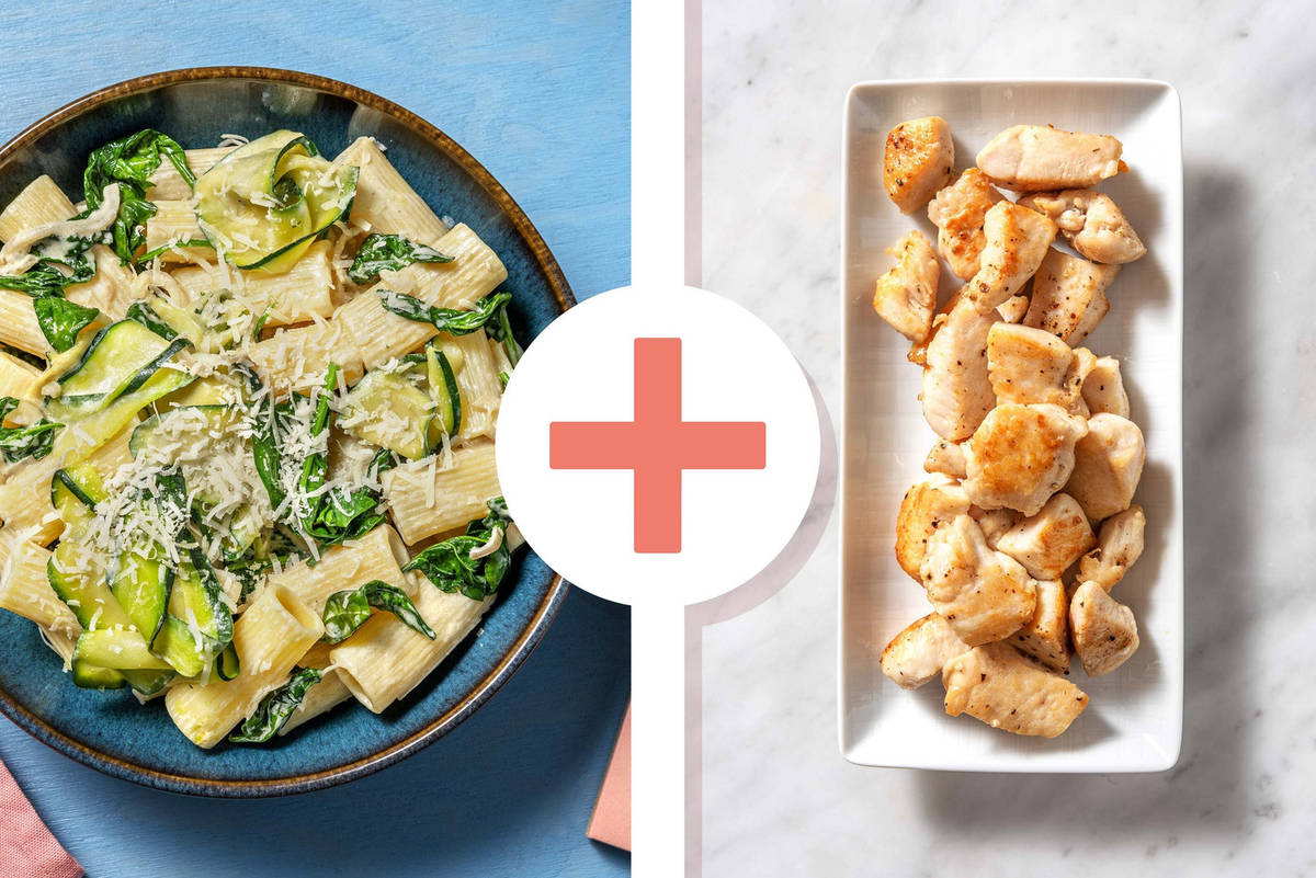 Creamy Chicken Breast Rigatoni