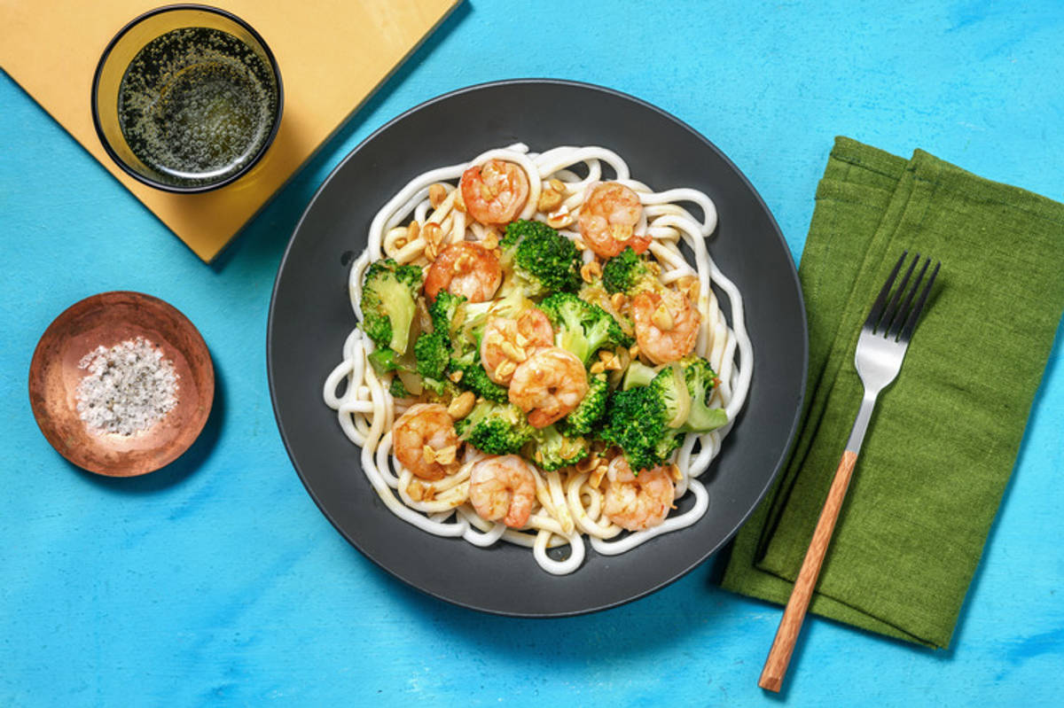 Ginger Lime Prawn Noodles