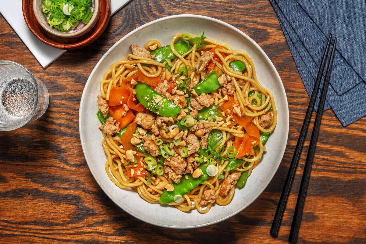 Teriyaki Pork Mince Stir-Fry