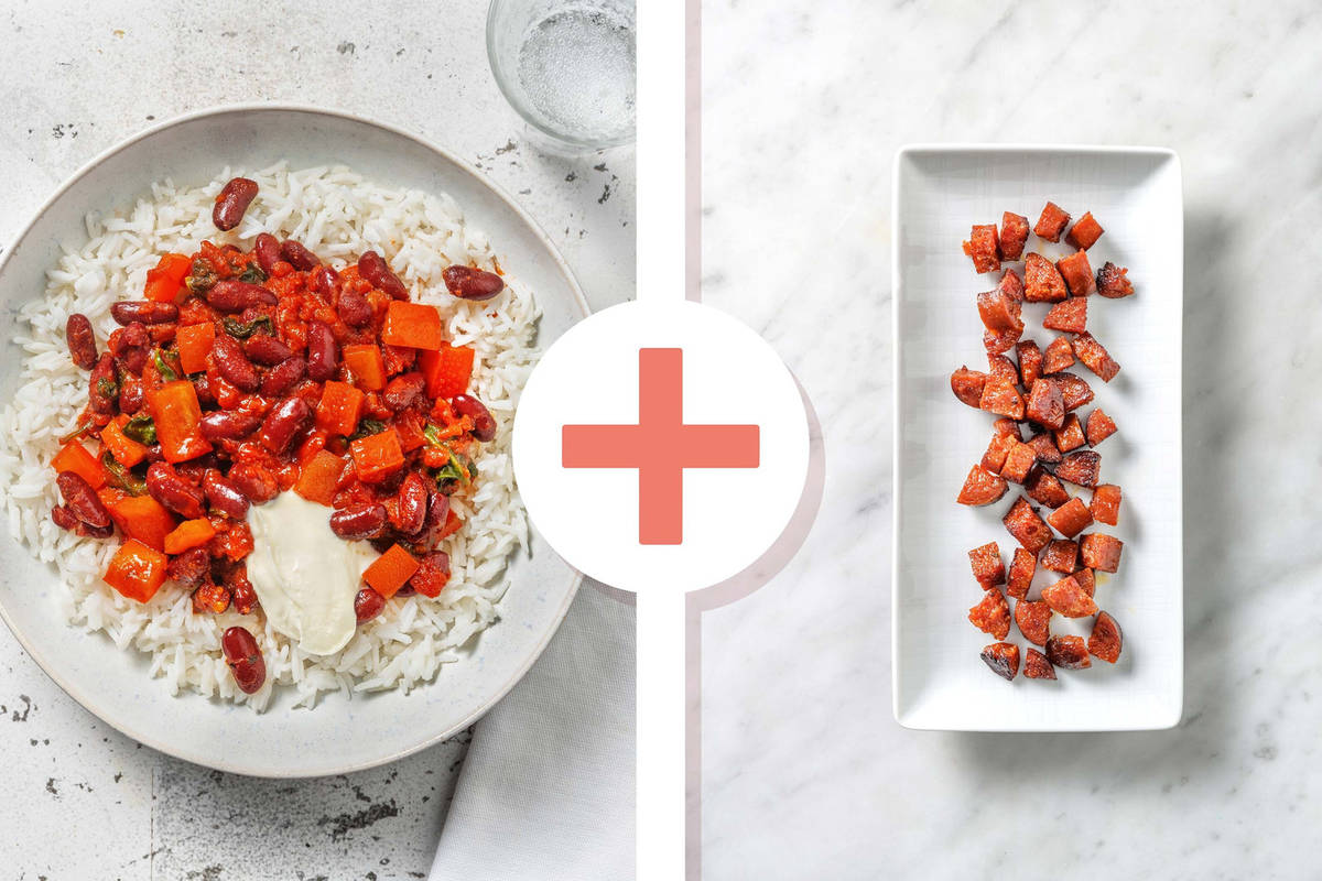 Chipotle Bean and Chorizo Chilli