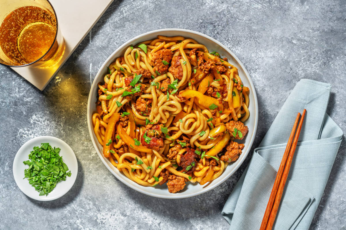 Thai Spiced Pork Noodles