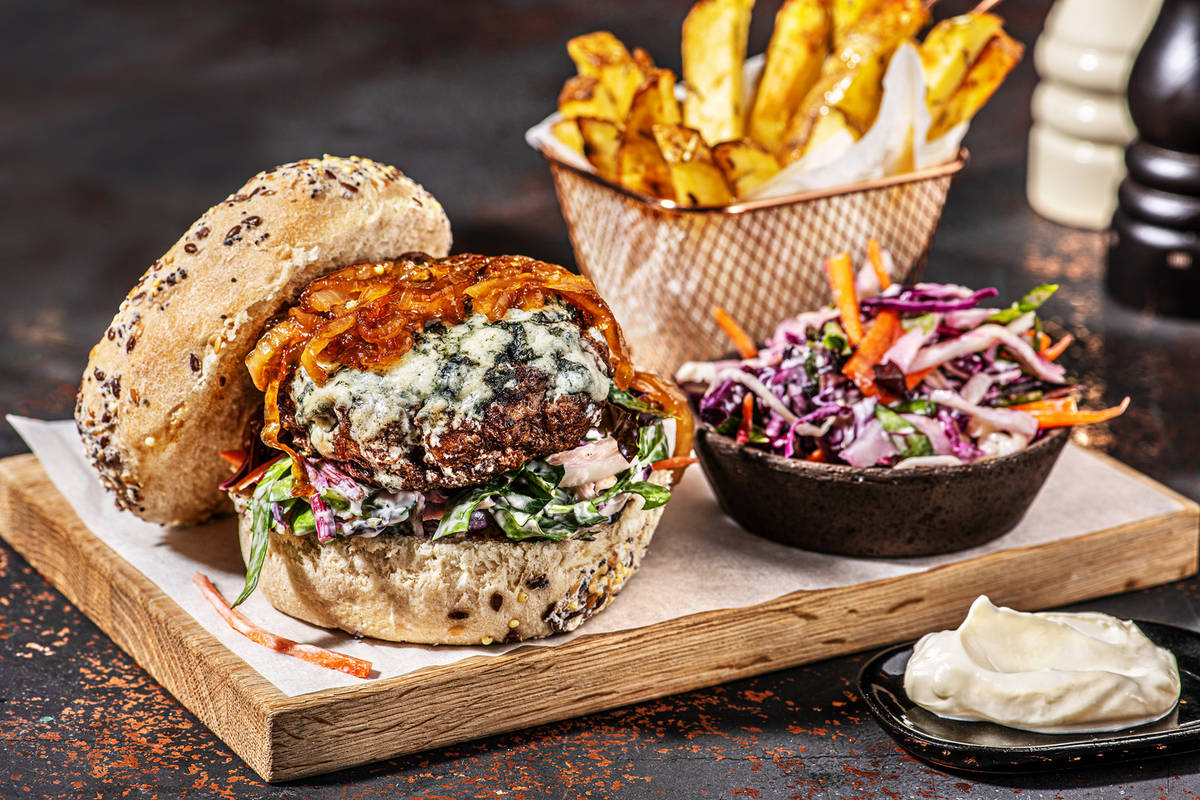 Le Bistrot Burger au bleu