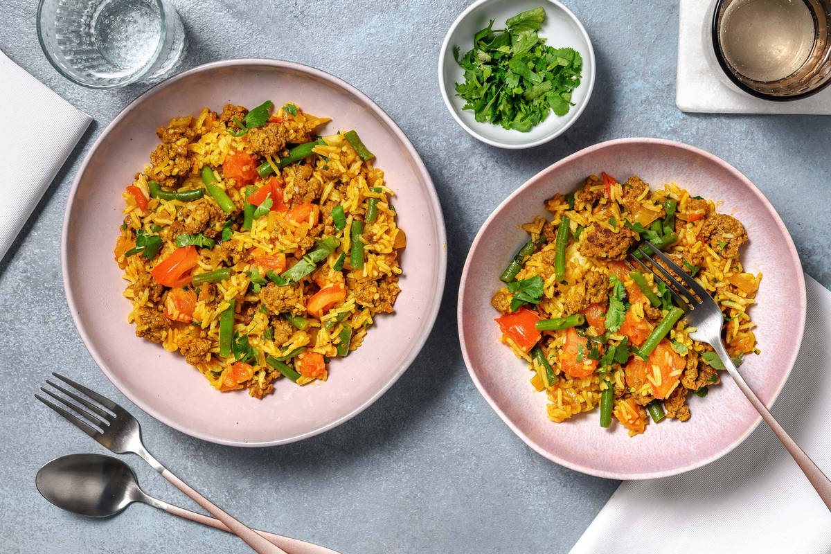 Aromatic Beef Pilaf