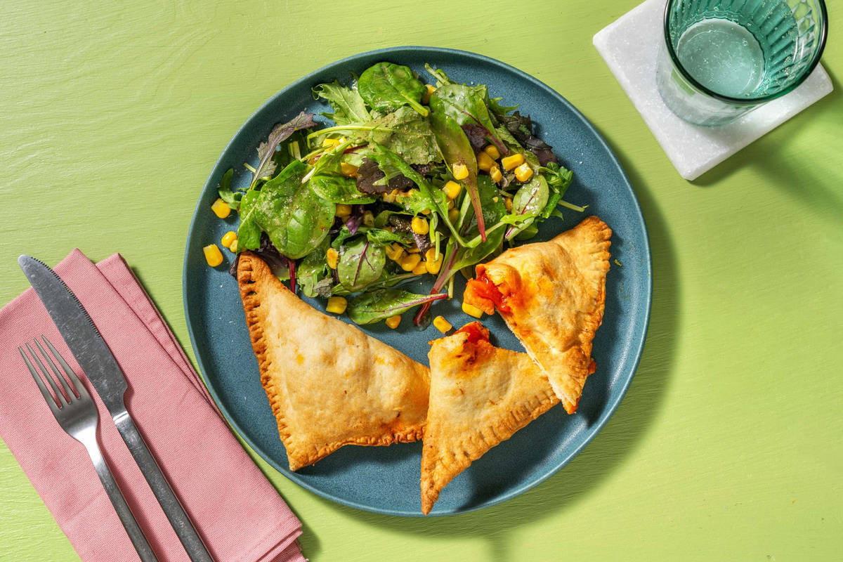 Empanadas de pollo : chaussons au poulet